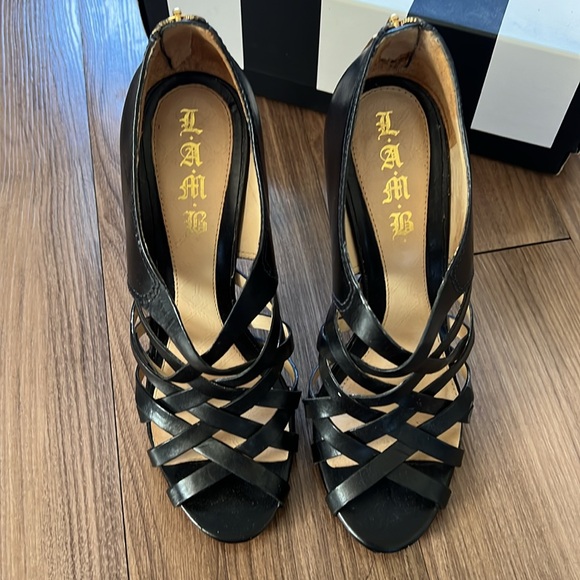 LAMB Vintage Heels with Zipper - Picture 3 of 8